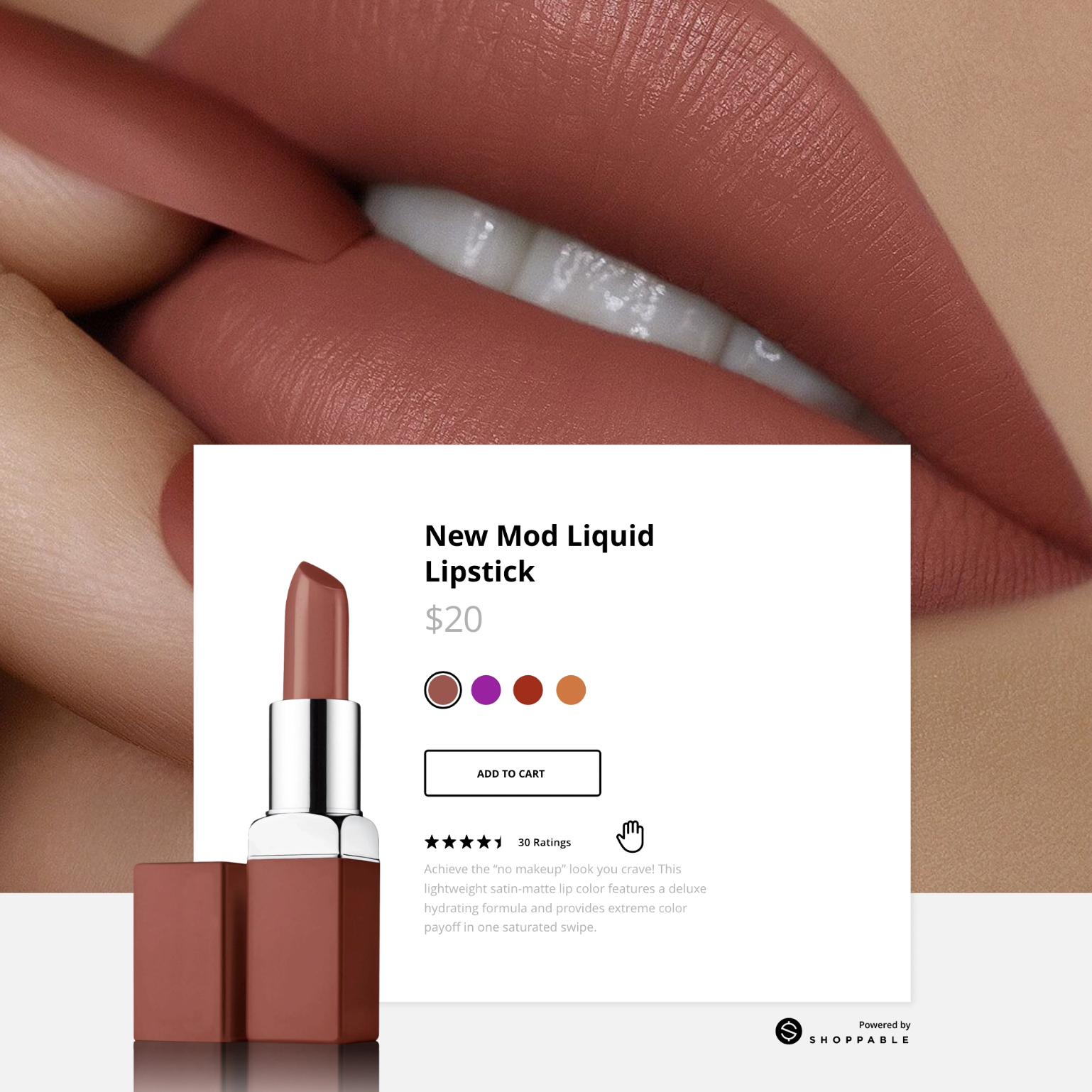 Shoppable Ad Experience_Lips